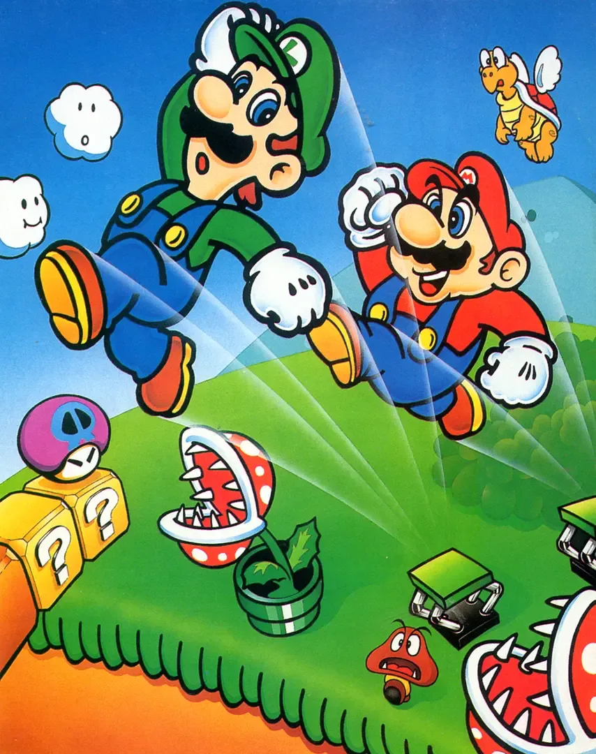 Arte - Super Mario All-Stars + Super Mario World