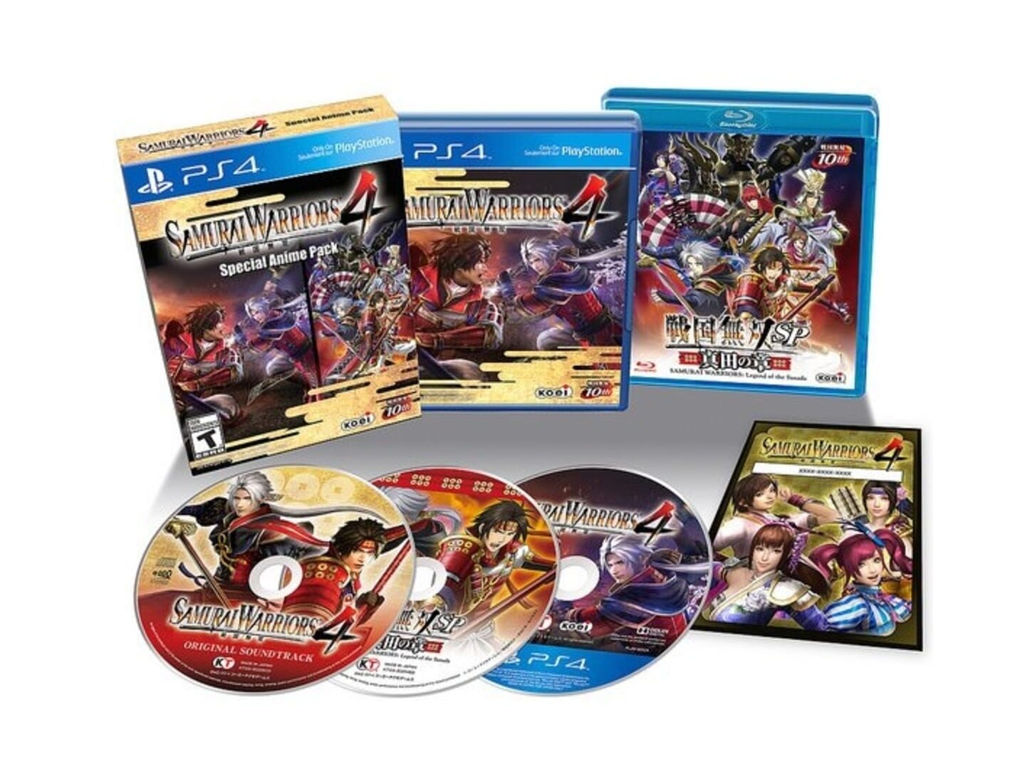 Arte - Samurai Warriors 4: Special Anime Pack