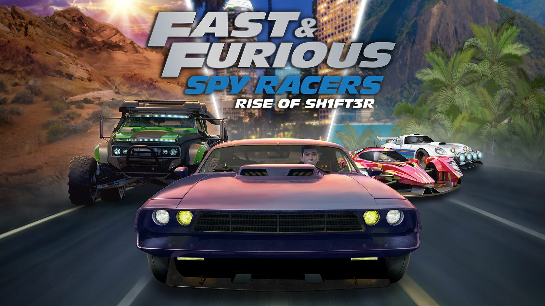 Fast & Furious: Spy Racers Rise of Sh1ft3r artwork