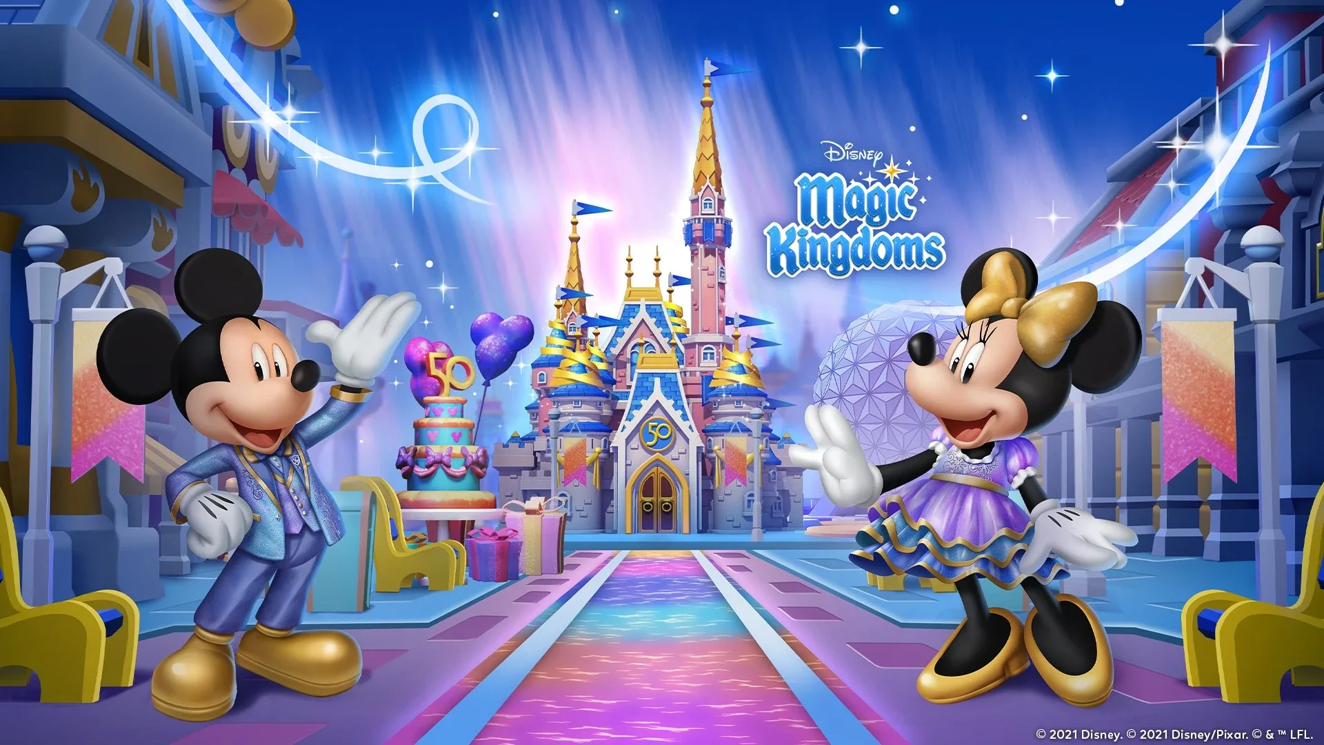 Arte - Disney Magic Kingdoms