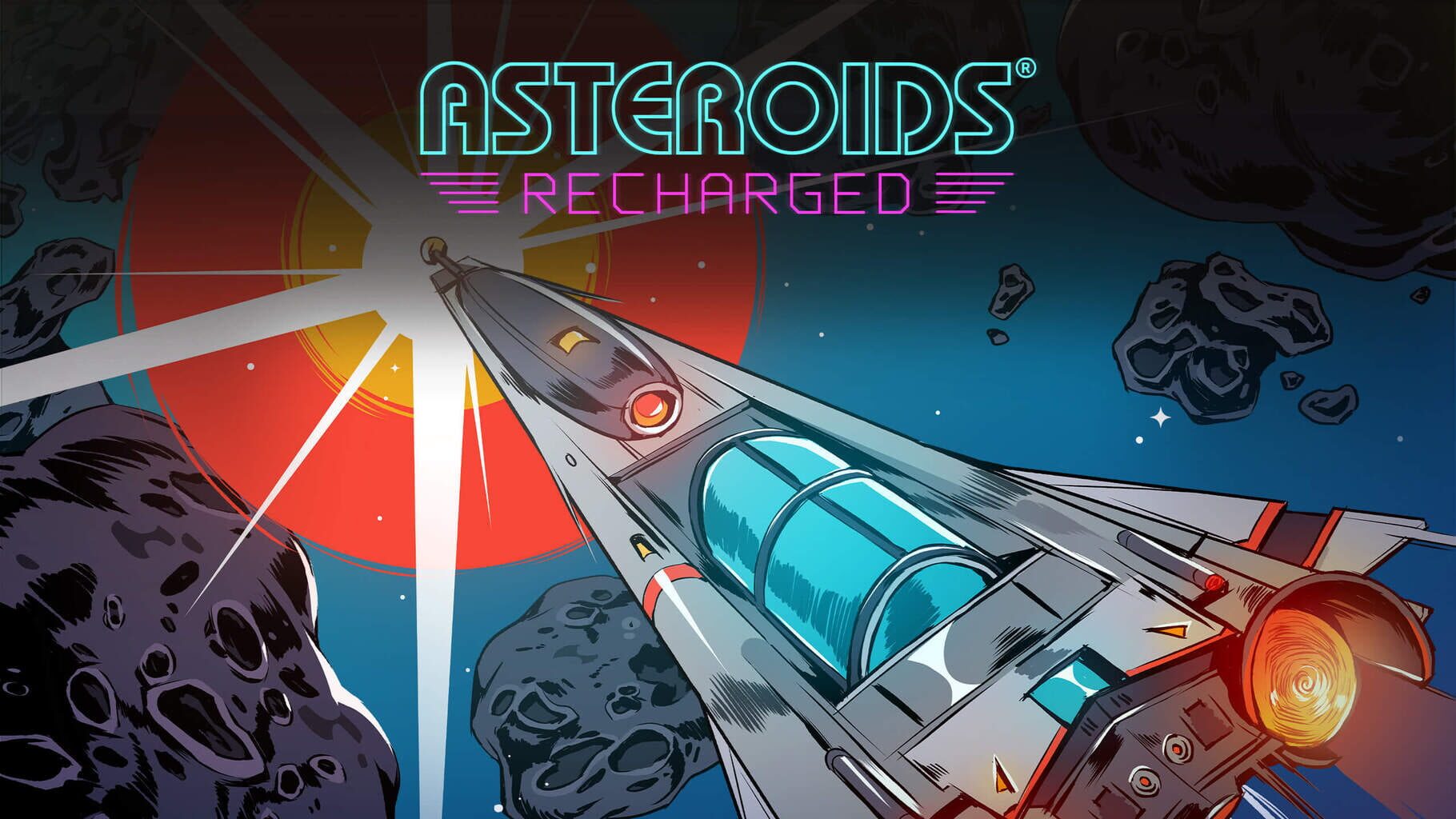 Asteroids: Recharged artwork