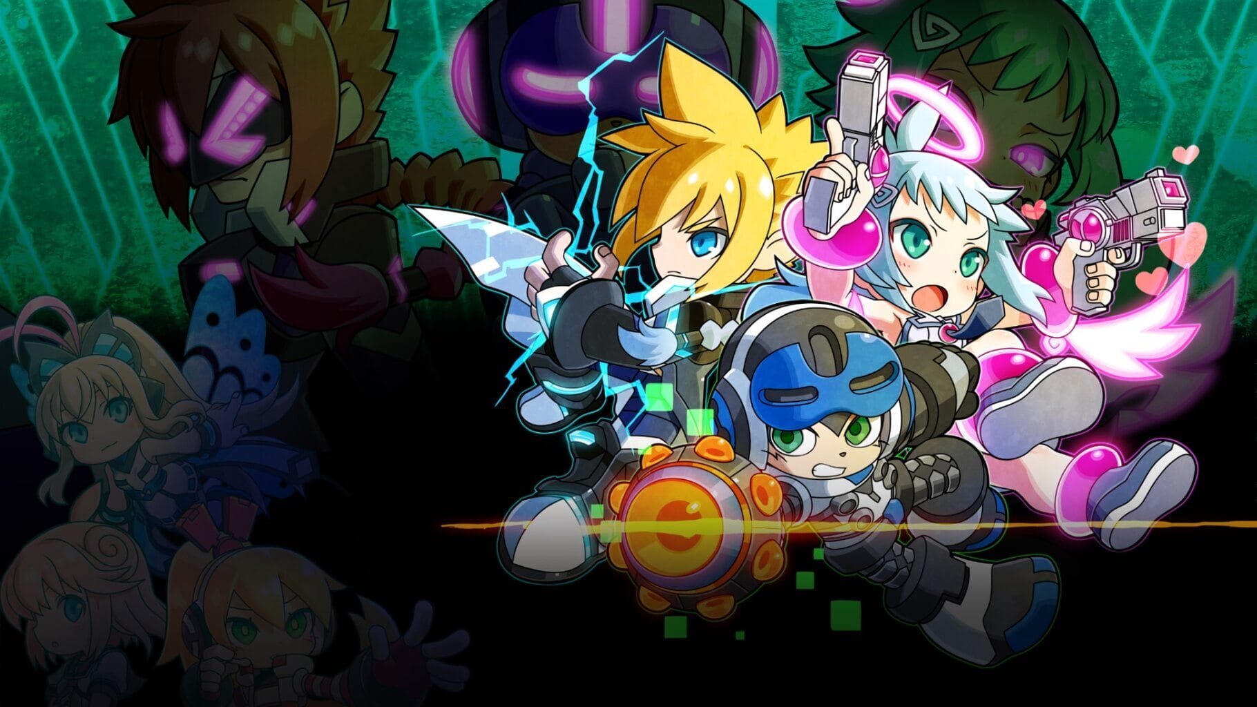 Arte - Gal Gunvolt Burst