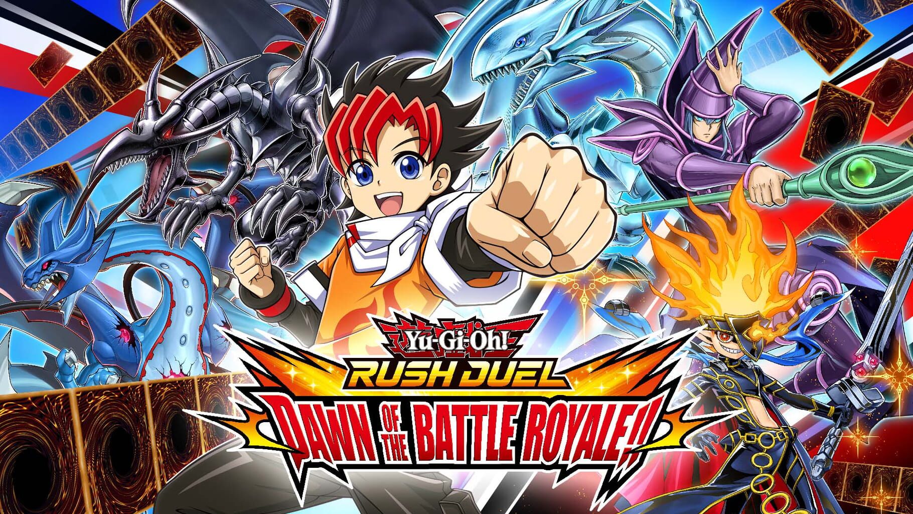 Yu-Gi-Oh! Rush Duel: Dawn of the Battle Royale artwork