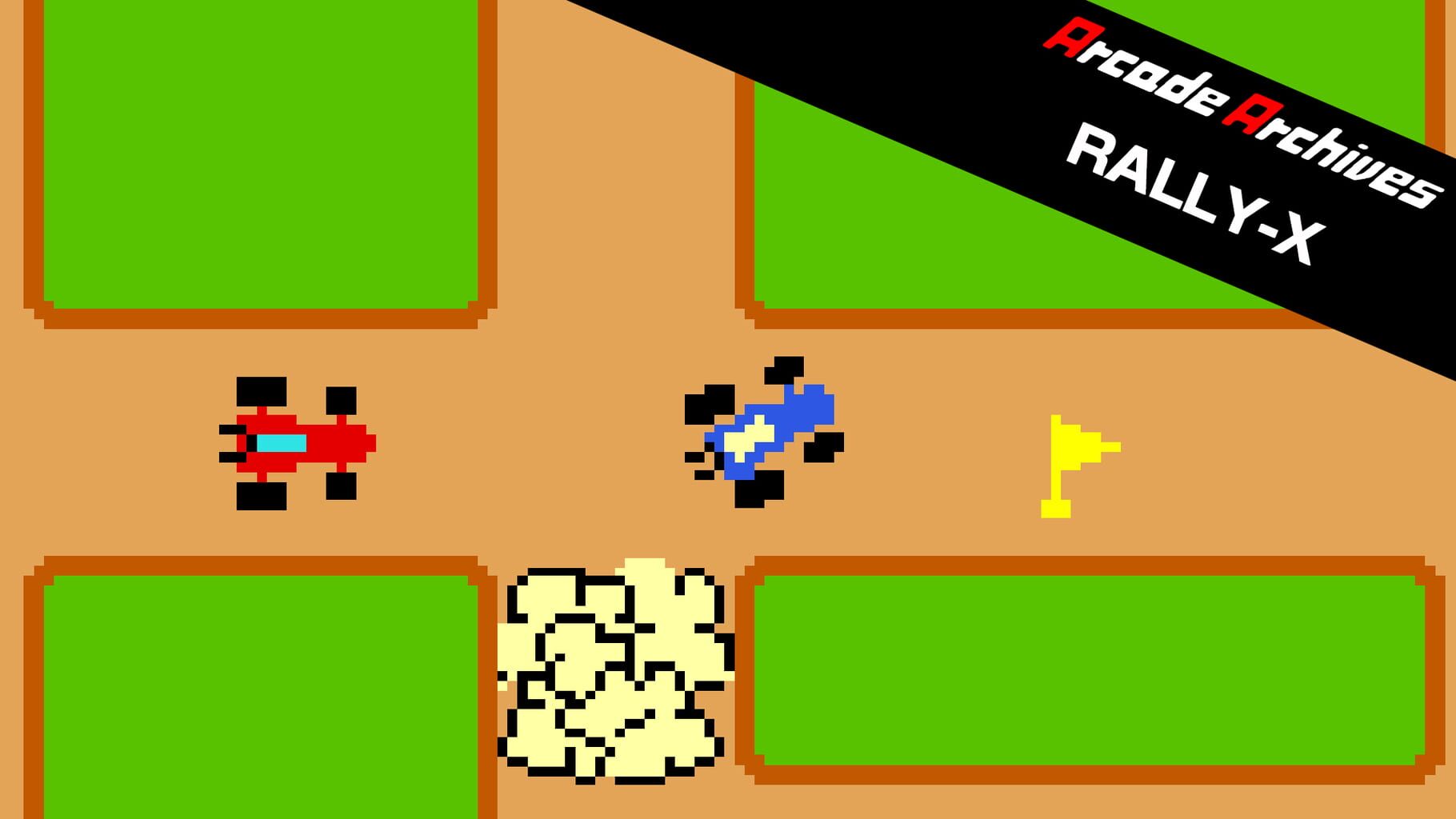 Arcade Archives: Rally-X artwork