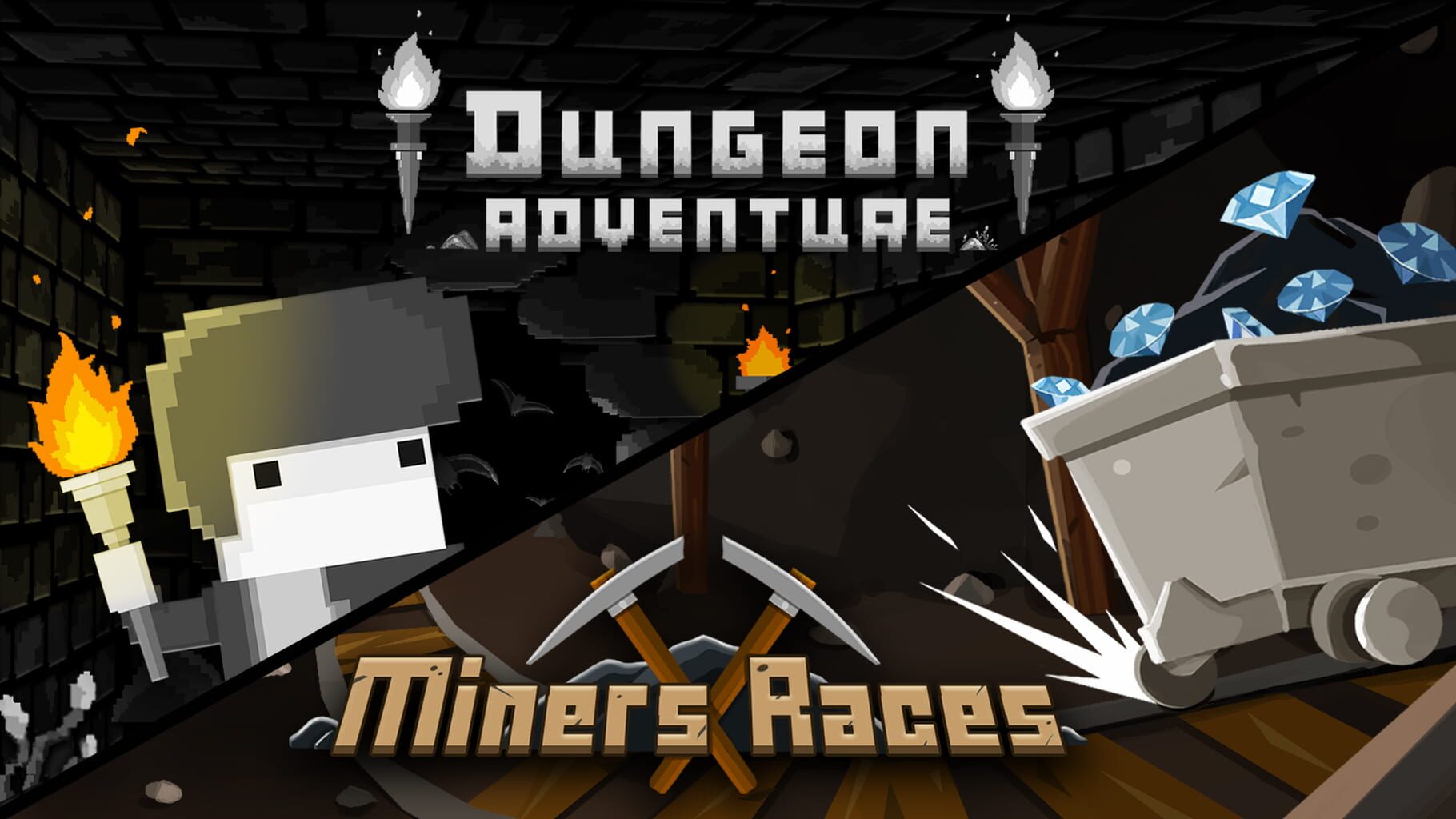 Underground Bundle: Dungeon Adventure and Miners Races artwork