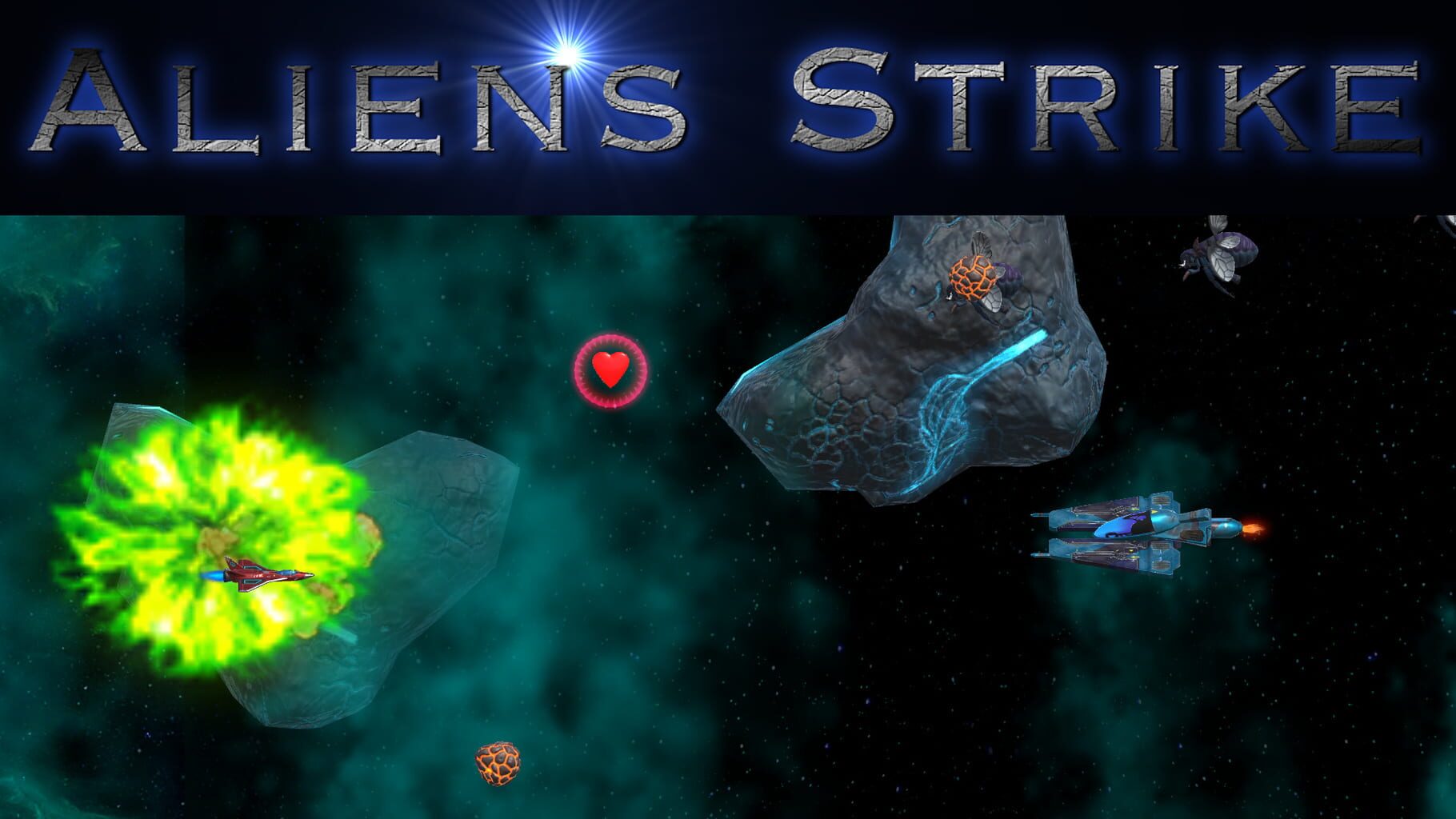 Aliens Strike artwork