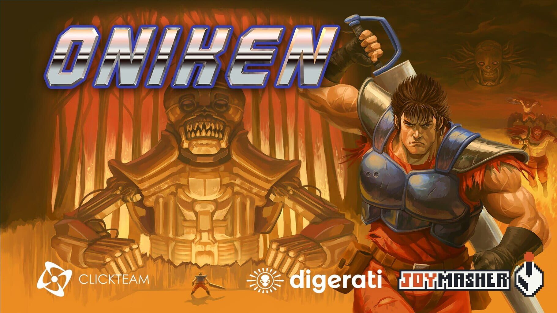 Oniken artwork