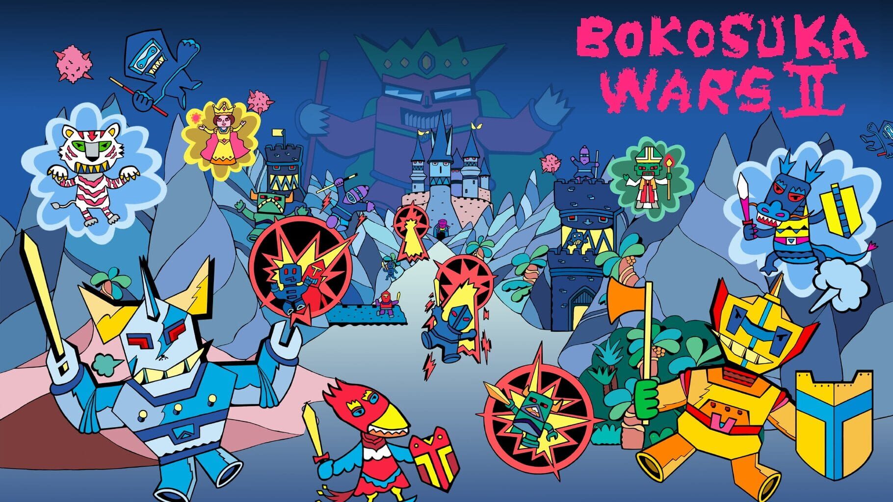 Bokosuka Wars II artwork