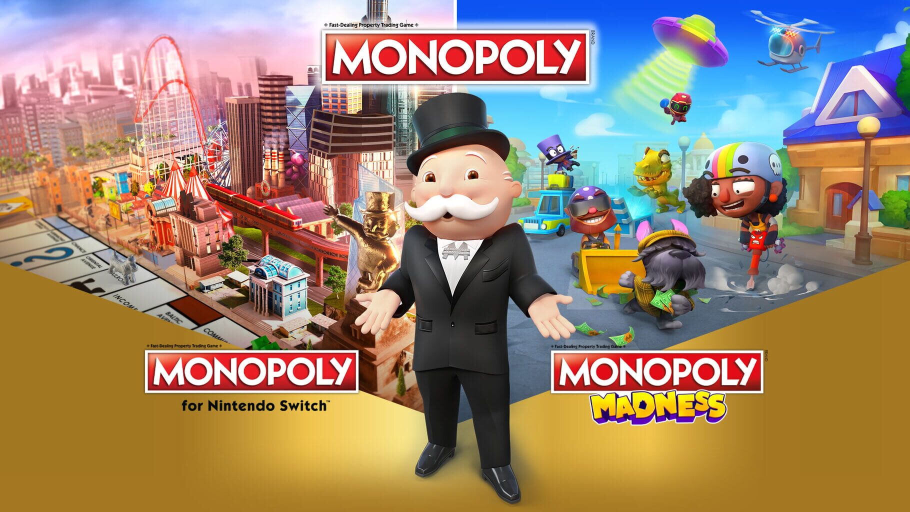 Monopoly and Monopoly Madness artwork