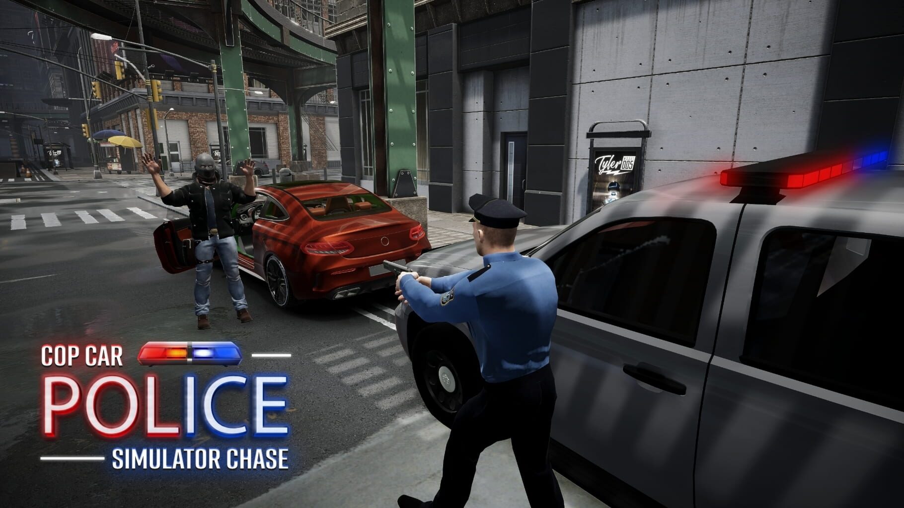 Cop Car Police Simulator Chase artwork