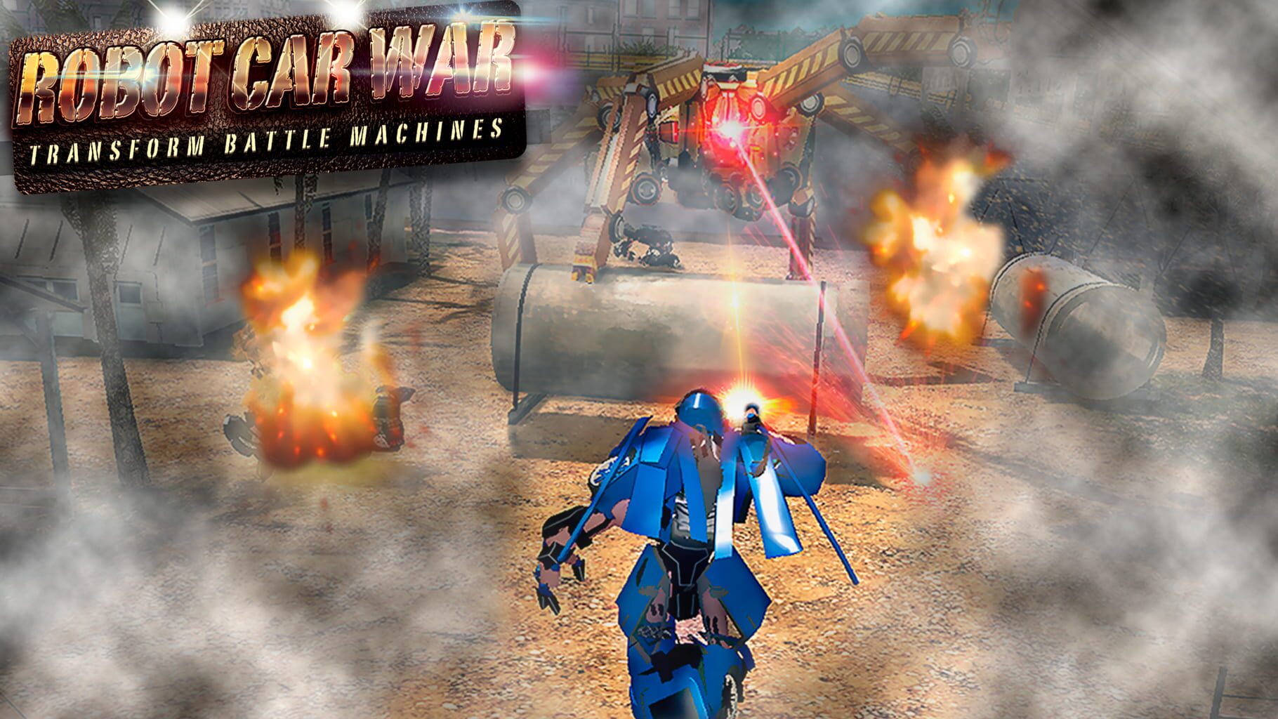 Robot Car War: Transform Battle Machines artwork