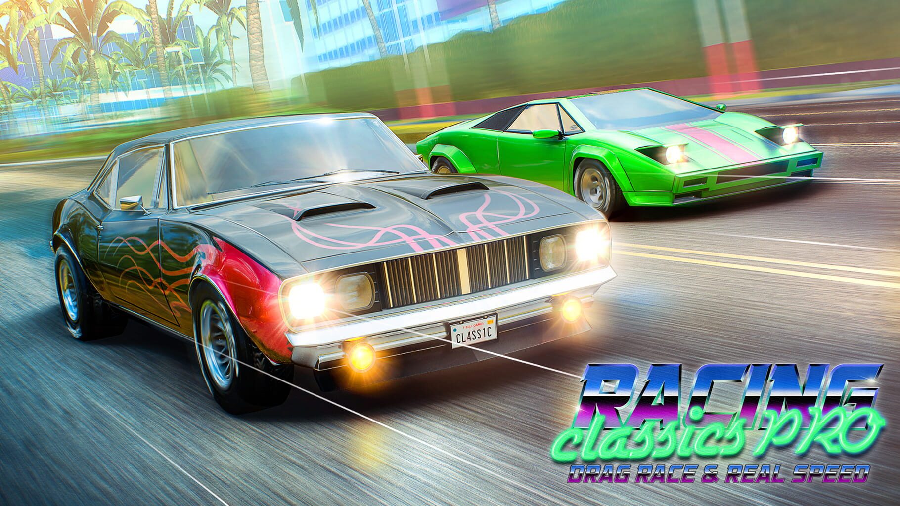 Racing Classics Pro: Drag Race & Real Speed artwork