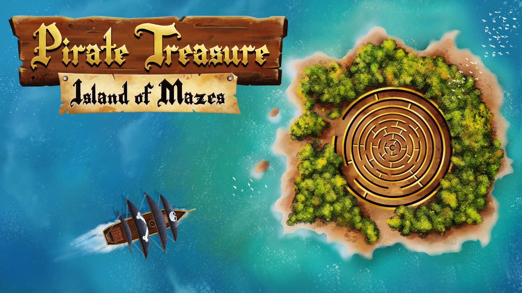 Pirate Treasure: Island of Mazes artwork