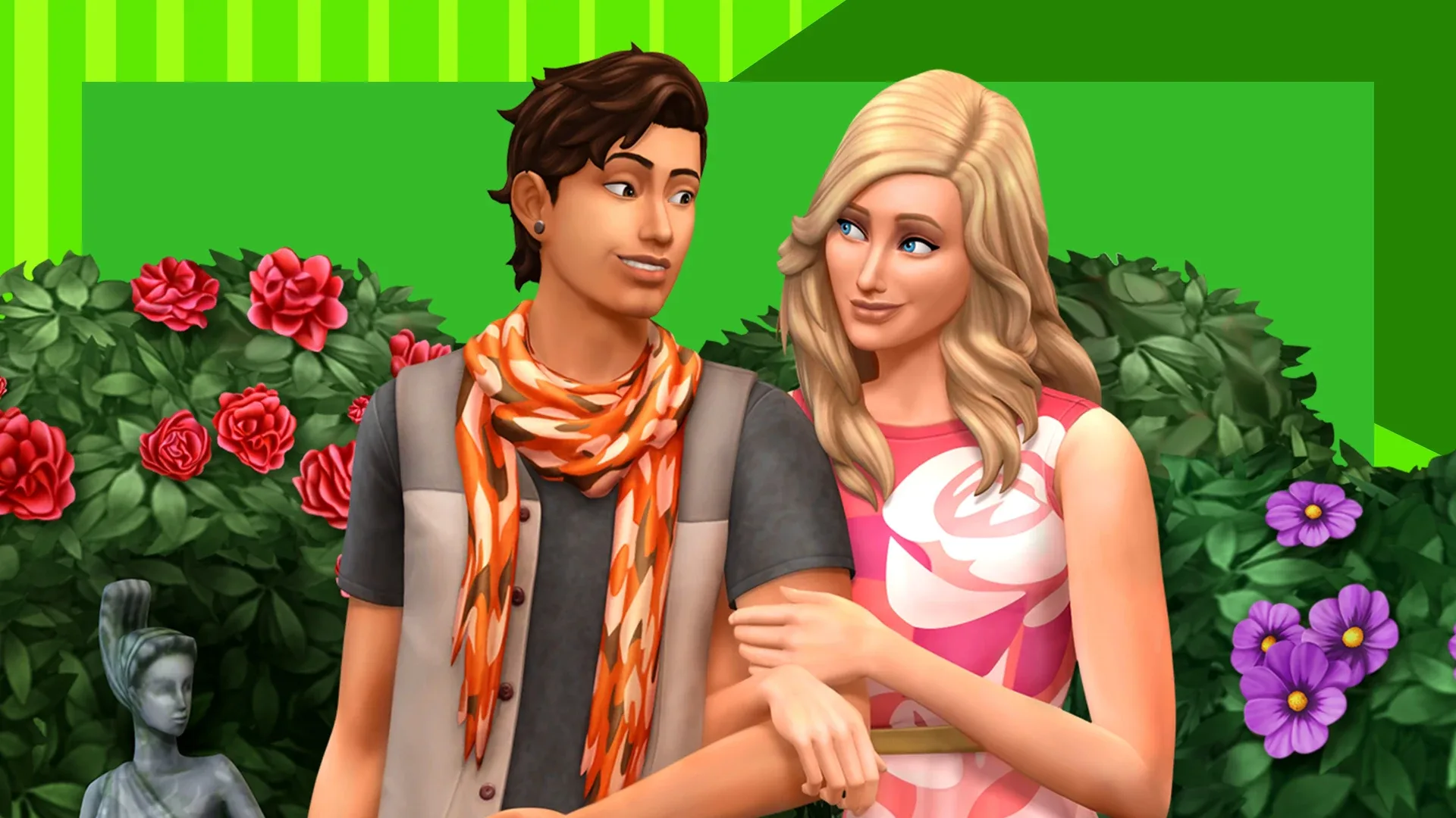 The Sims 4: Romantic Garden Stuff