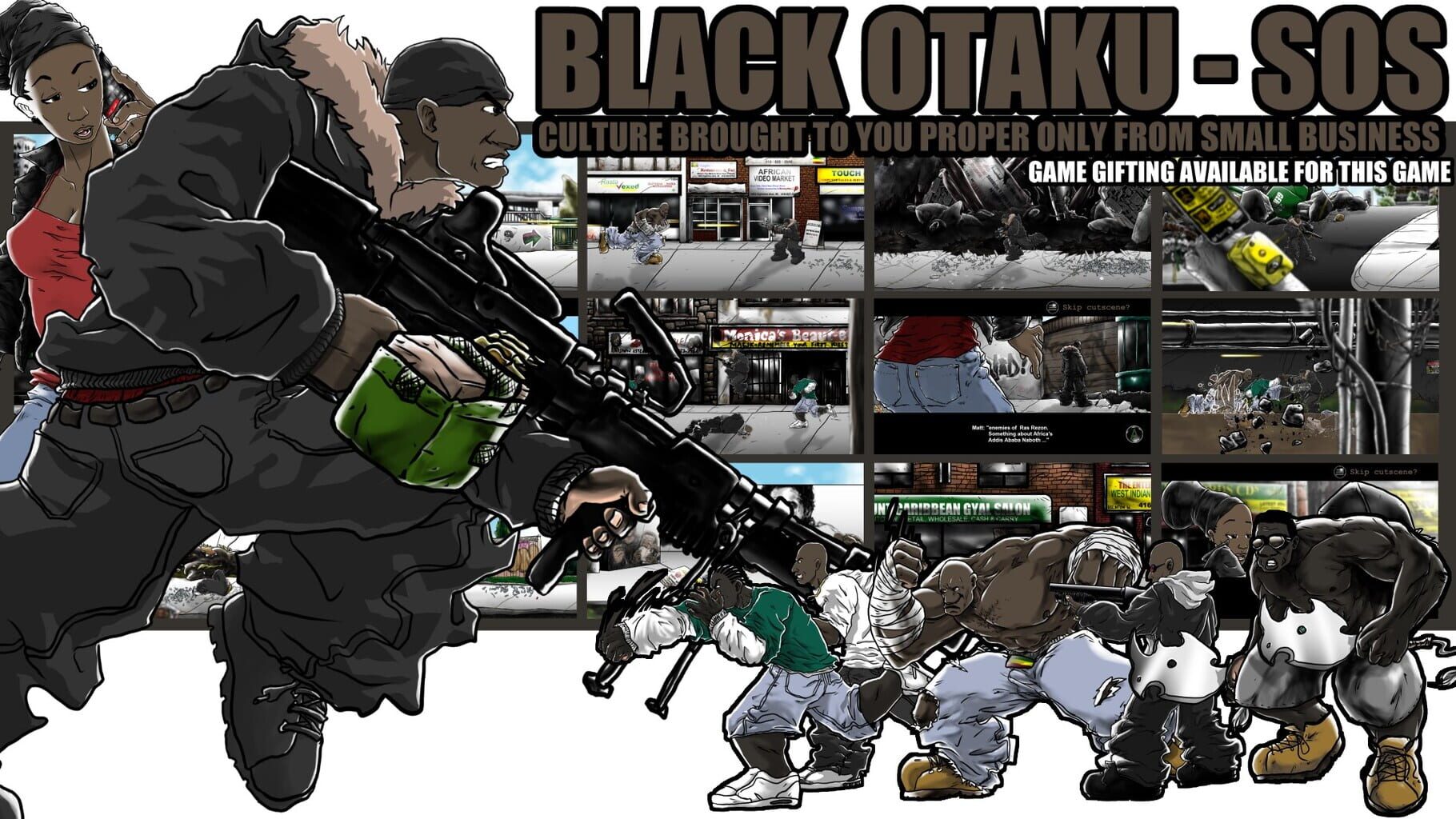 Arte - Black Otaku: SOS HD