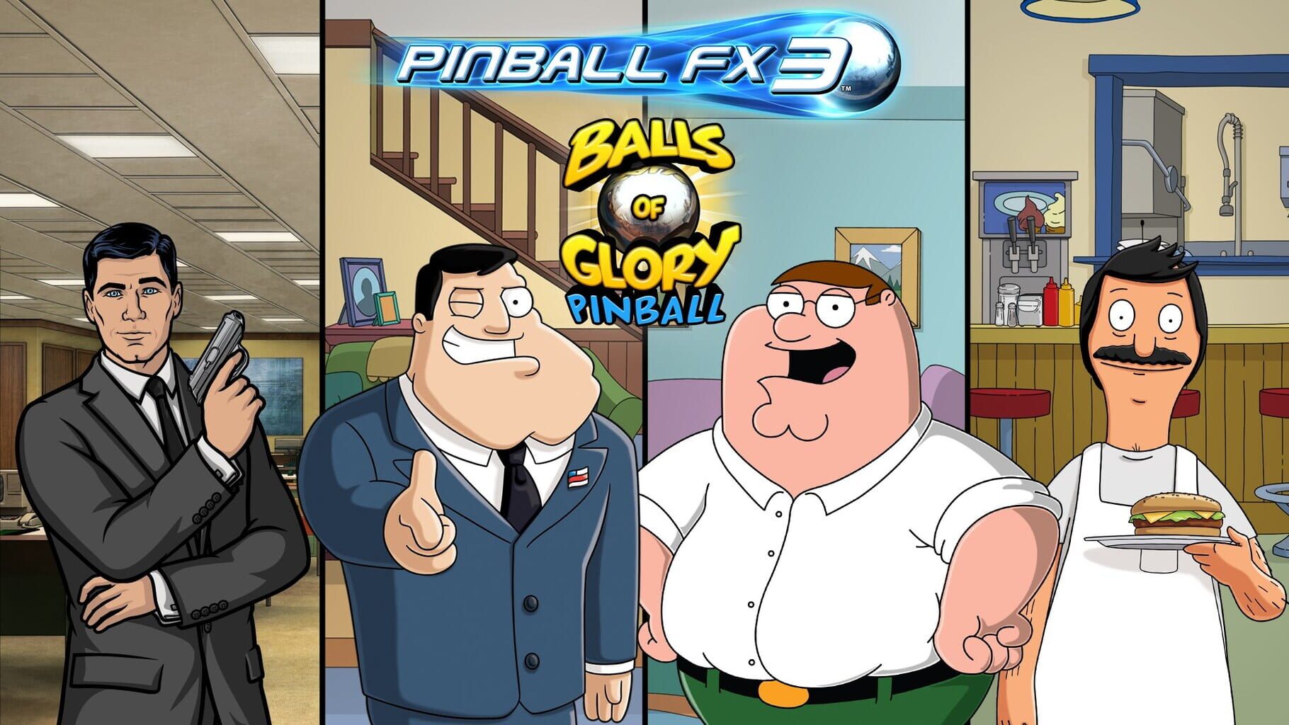 Pinball FX3: Balls of Glory Pinball artwork