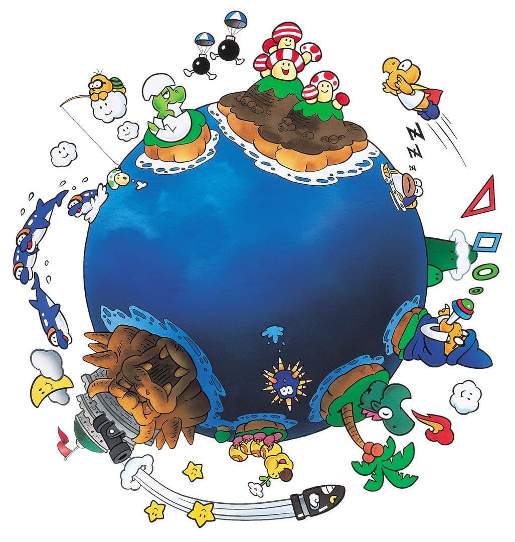 Arte - Super Mario World