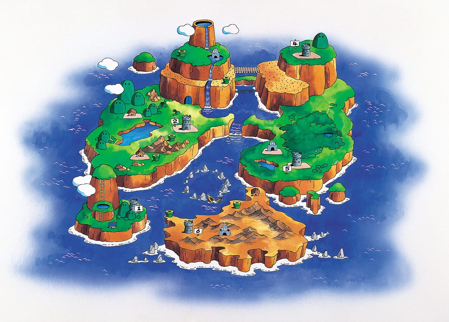Arte - Super Mario World
