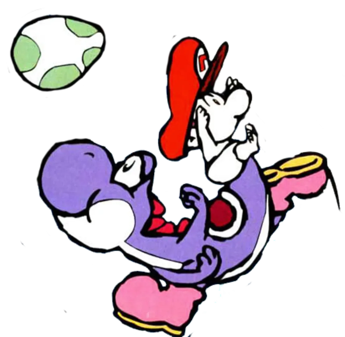 Arte - Super Mario World 2: Yoshi's Island