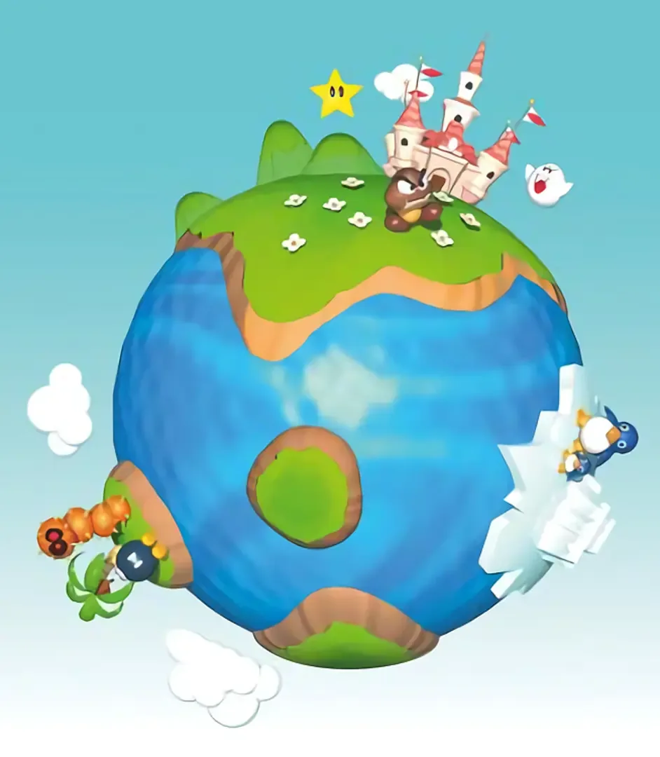 Arte - Super Mario 64