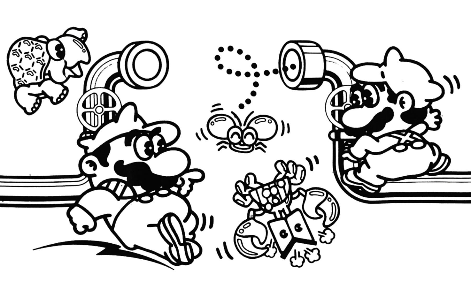 Arte - Mario Bros.