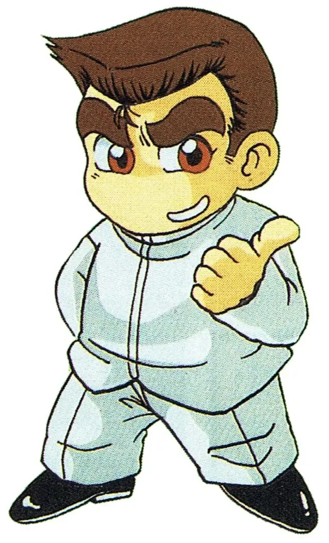 Arte - Downtown River City Baseball Story: Play Ball, Kunio!