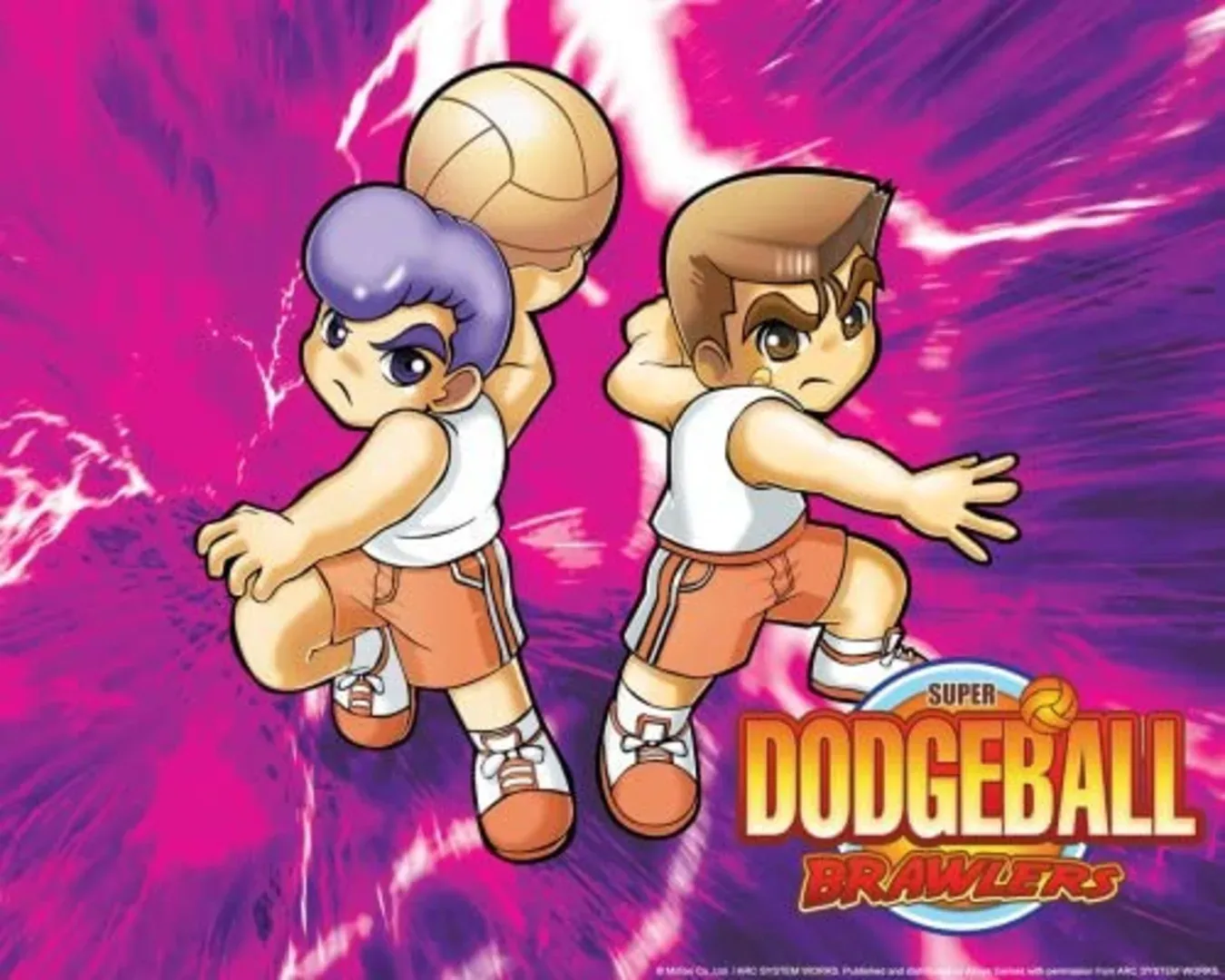 Arte - Super Dodgeball Brawlers