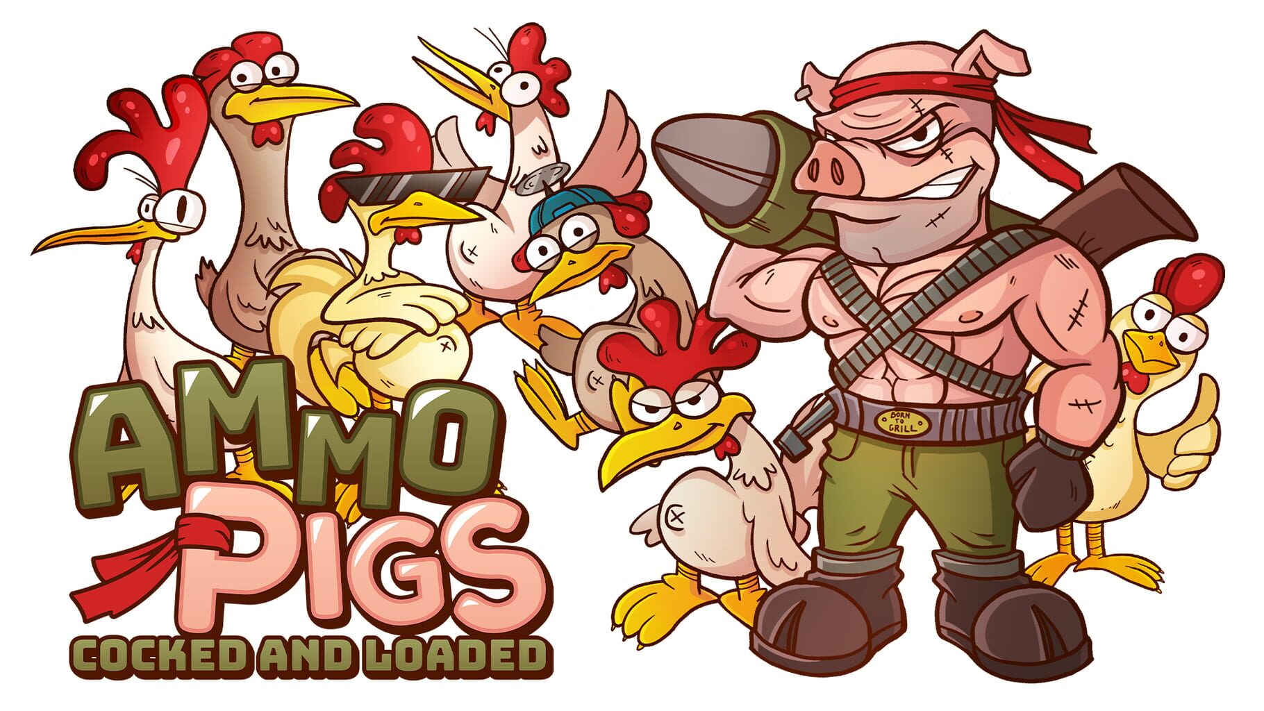Ammo Pigs: Cocked and Loaded artwork