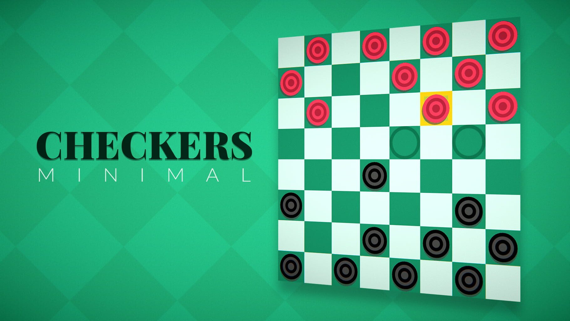 Checkers Minimal artwork