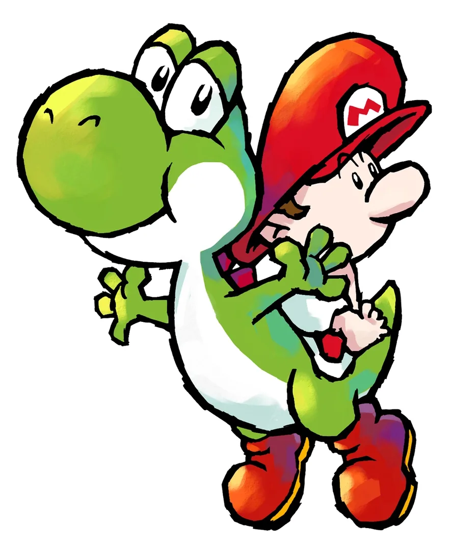 Arte - Yoshi's Island: Super Mario Advance 3