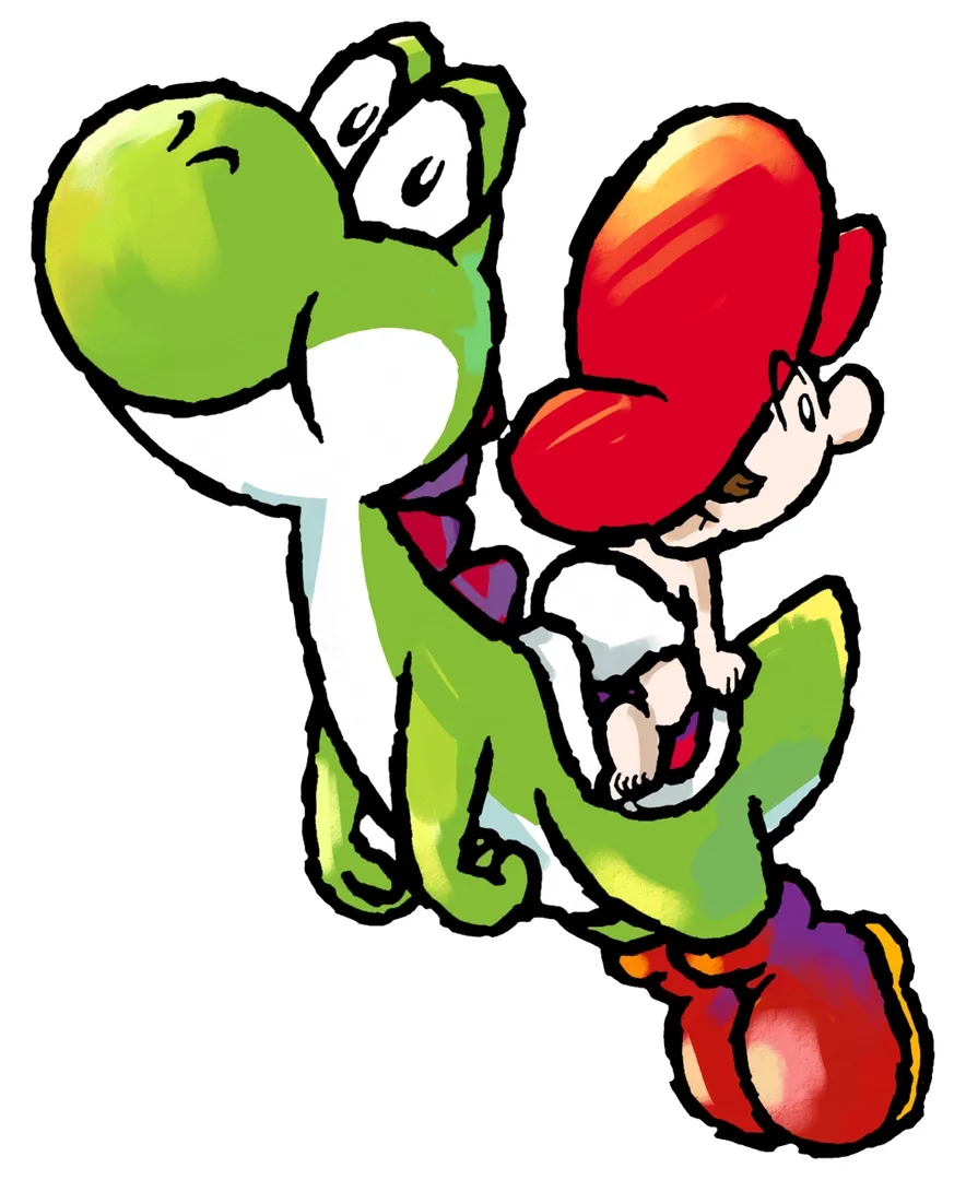 Arte - Yoshi's Island: Super Mario Advance 3
