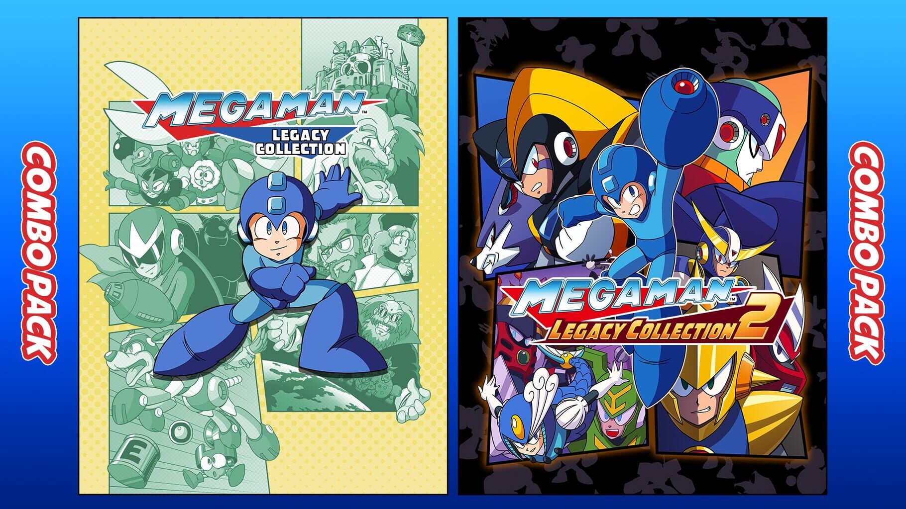 Arte - Mega Man Legacy Collection 1 + 2