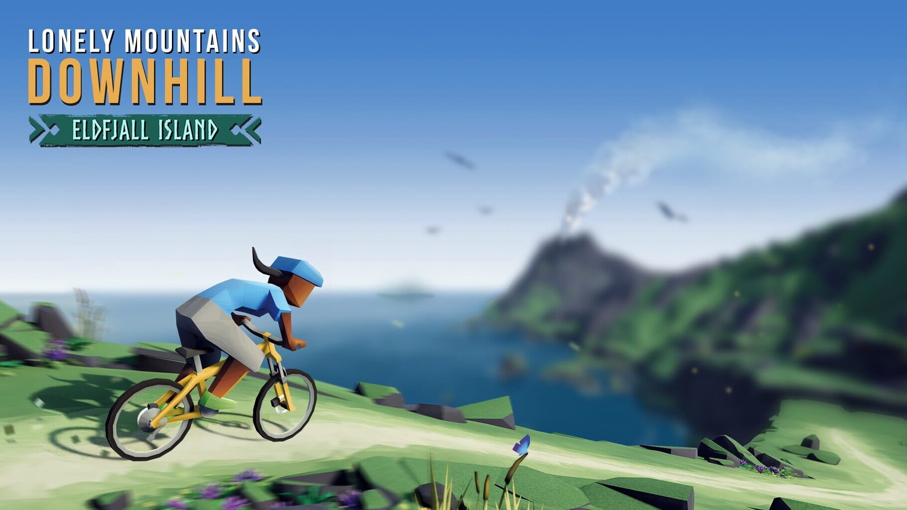 Lonely Mountains: Downhill - Eldfjall Island artwork