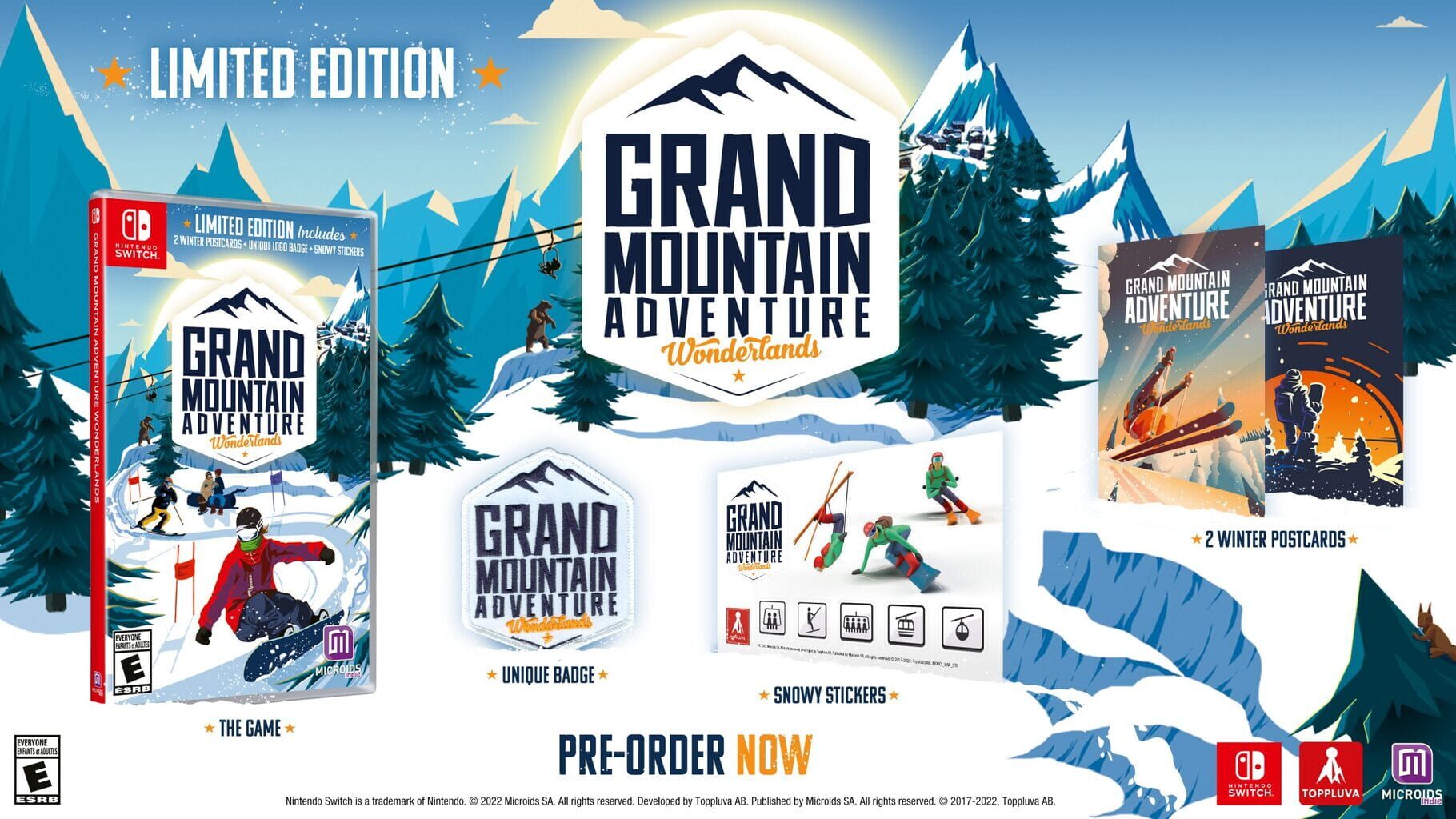 Grand Mountain Adventure: Wonderlands - Limited Edition artwork