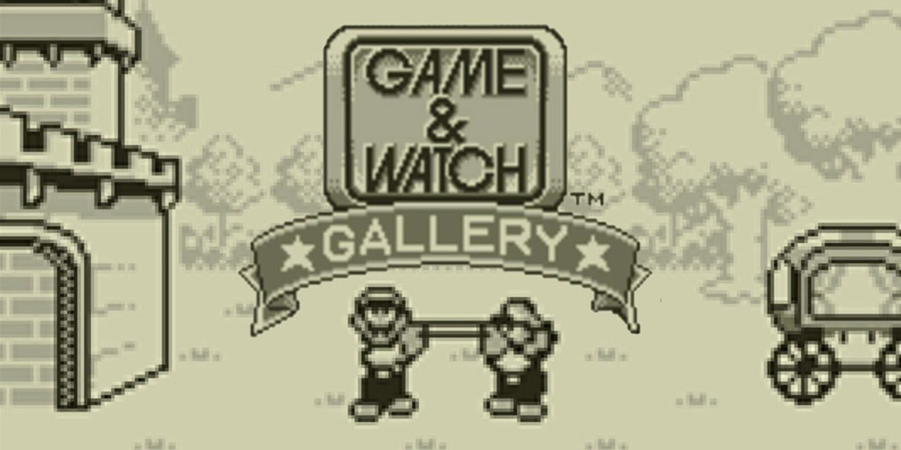 Game watch gallery. Nintendo game & watch. Г-Н game & watch. Game and watch logo.