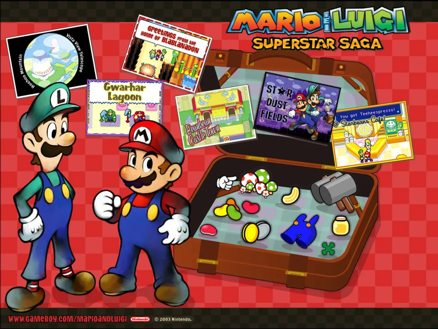 Arte - Mario & Luigi: Superstar Saga