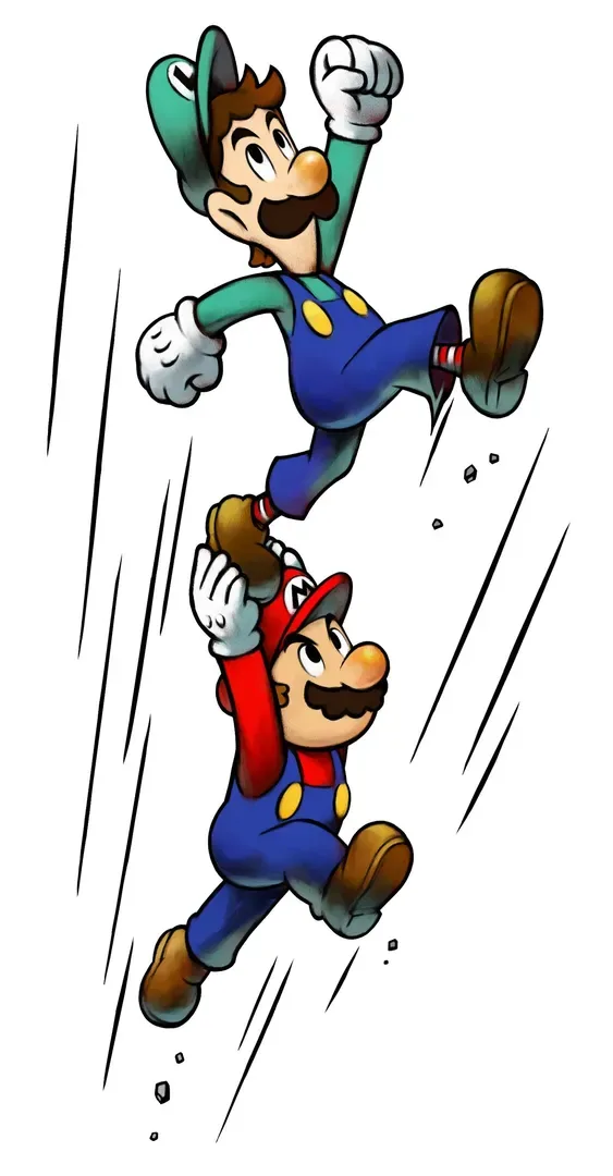 Arte - Mario & Luigi: Superstar Saga