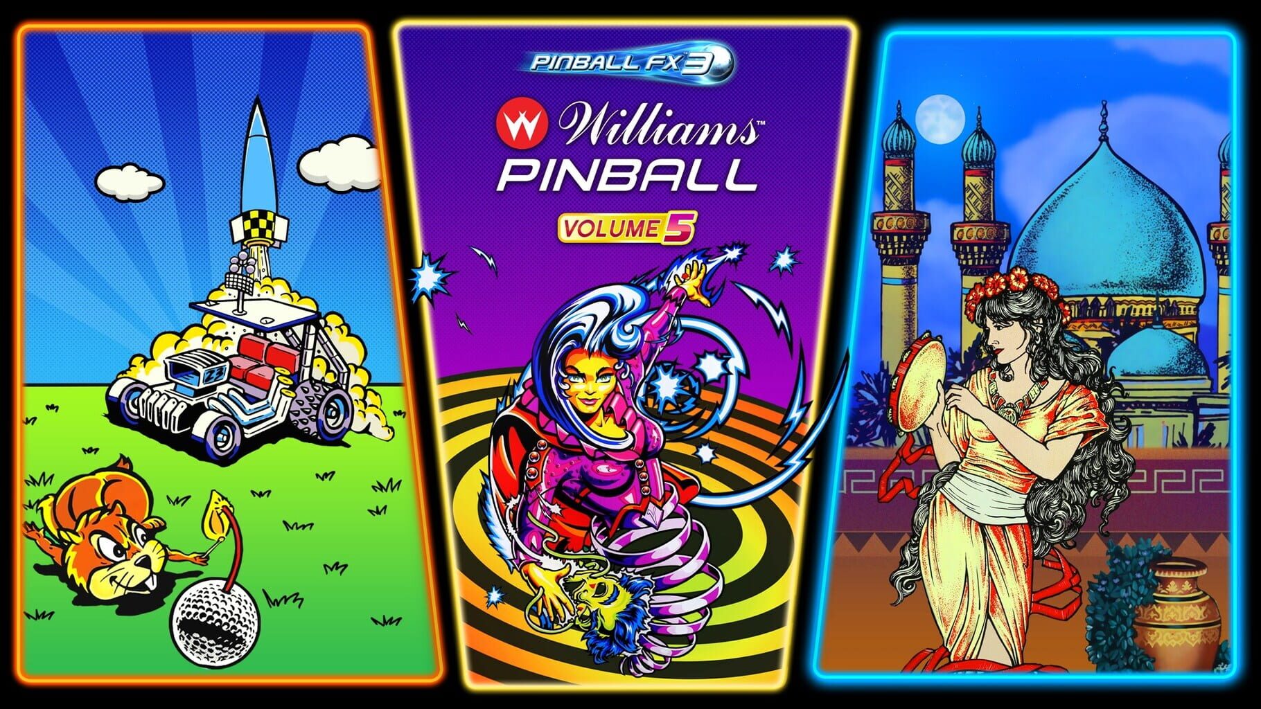 Pinball FX3: Williams Pinball - Volume 5 artwork