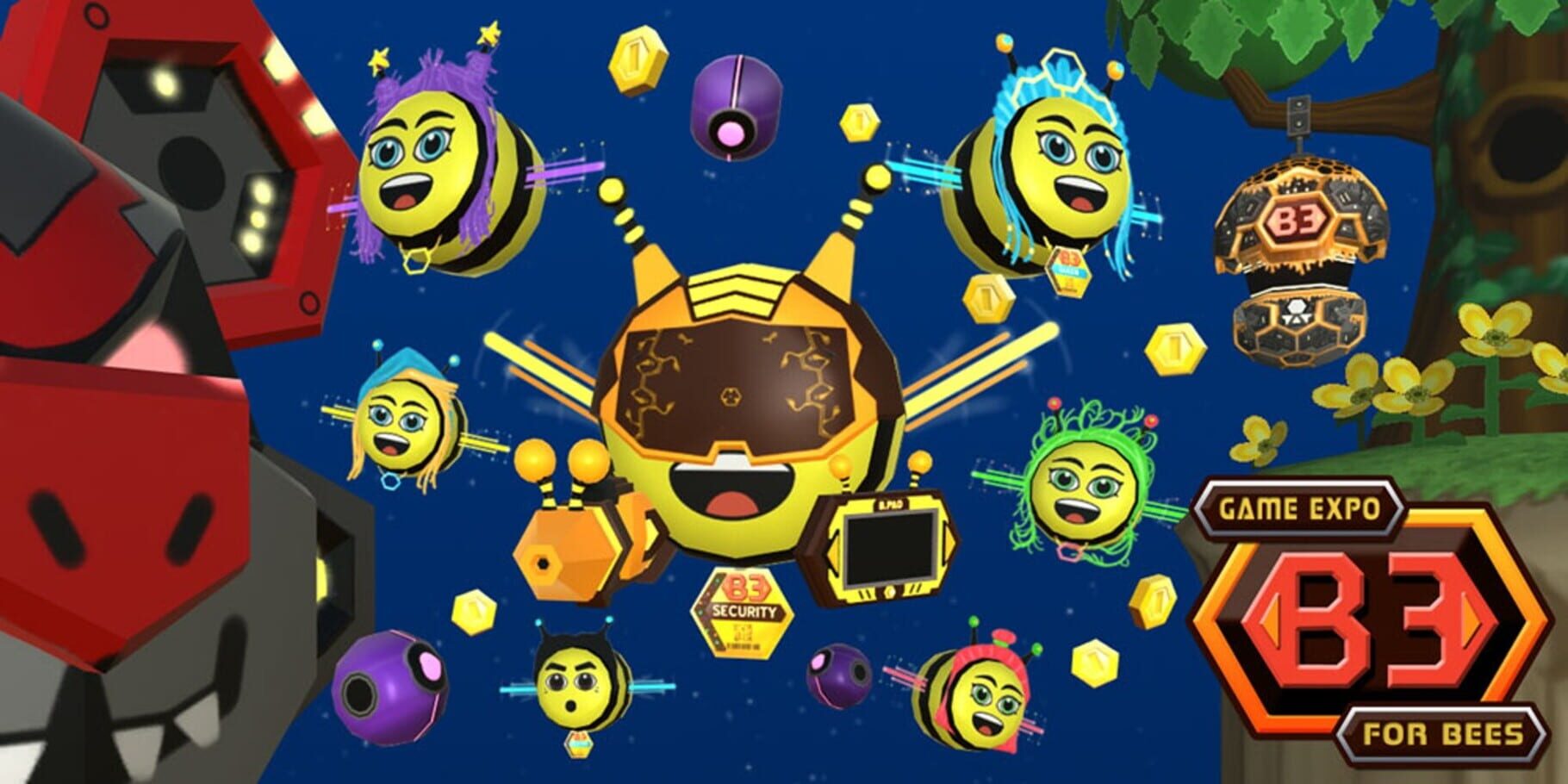 Arte - B3 Game Expo For Bees