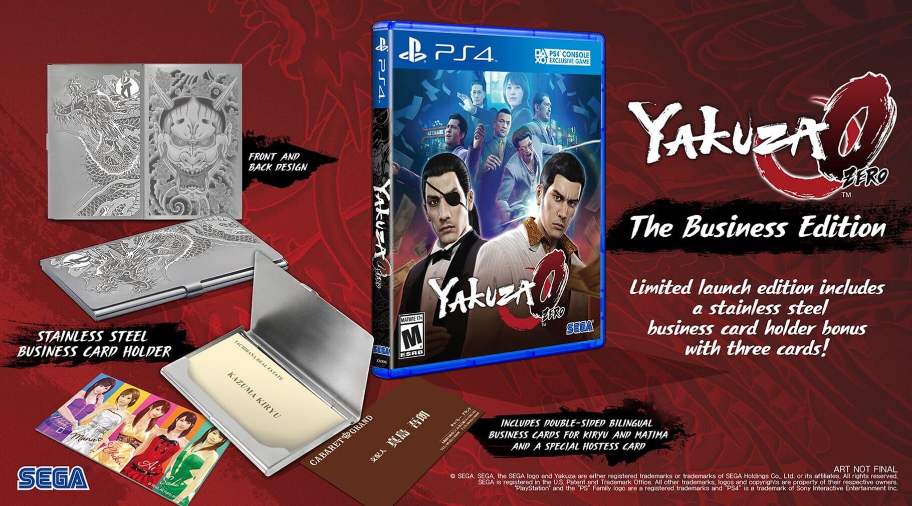 Arte - Yakuza 0: The Business Launch Edition