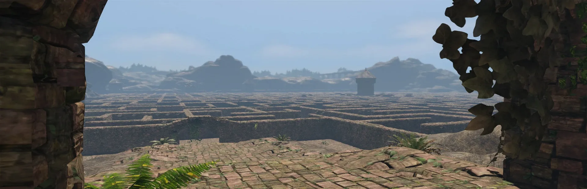 Maze to the old castle