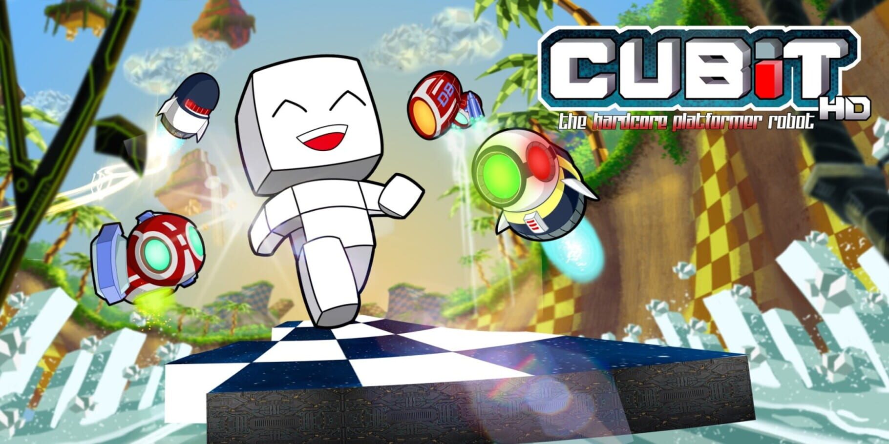 Arte - Cubit the Hardcore Platformer Robot HD