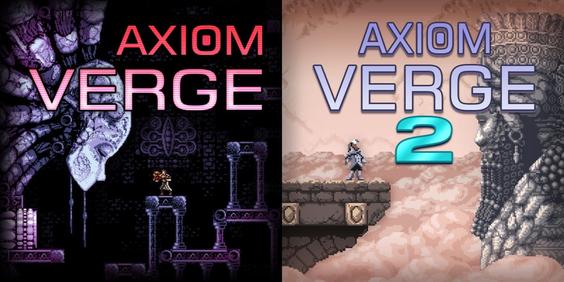 Axiom Verge 1 & 2 Double Pack artwork