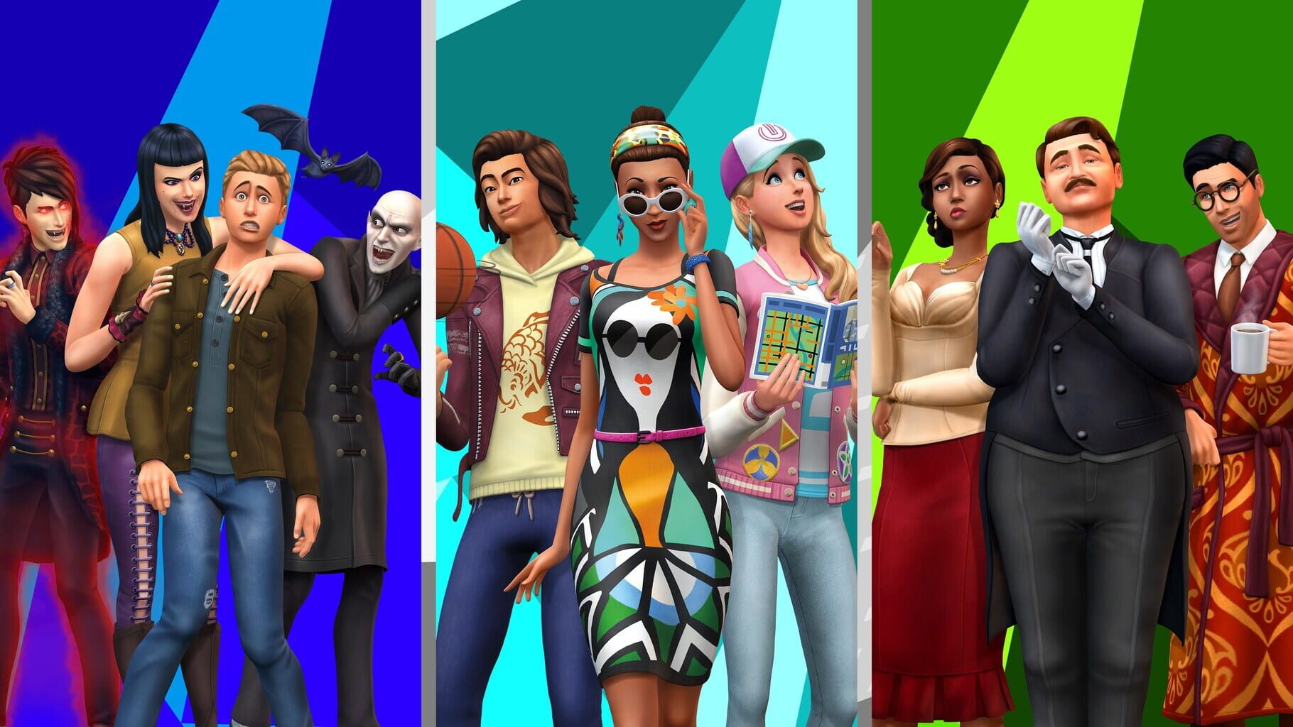 Arte - The Sims 4: Bundle - City Living, Vampires, Vintage Glamour Stuff