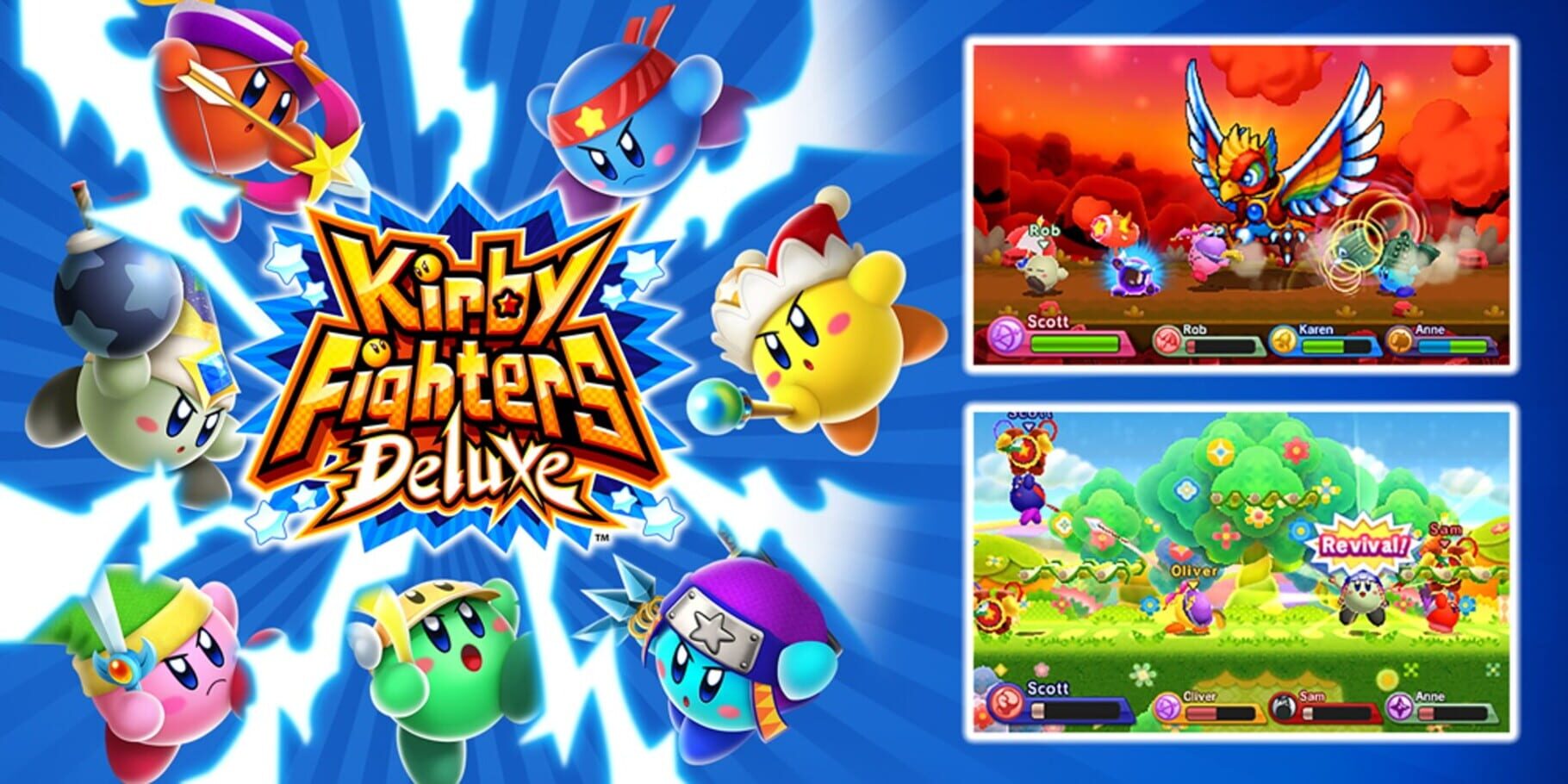 Arte - Kirby Fighters Deluxe