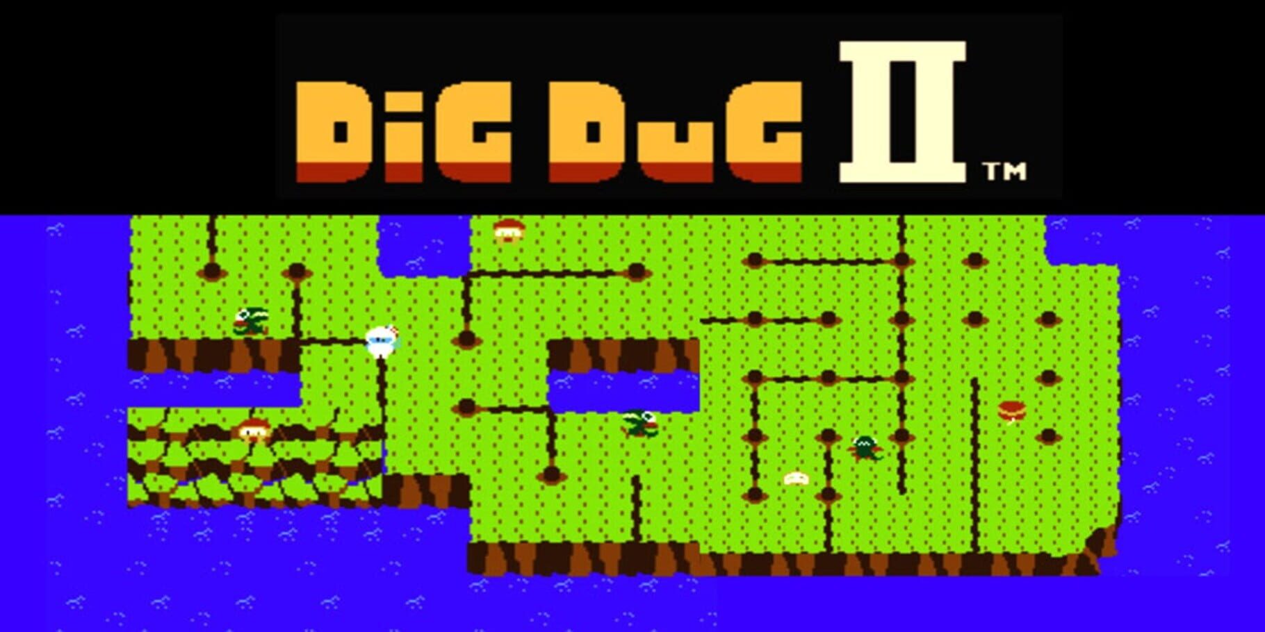 Arte - Dig Dug II: Trouble in Paradise