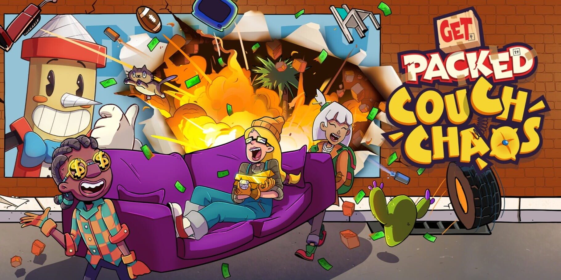 Get Packed: Couch Chaos artwork