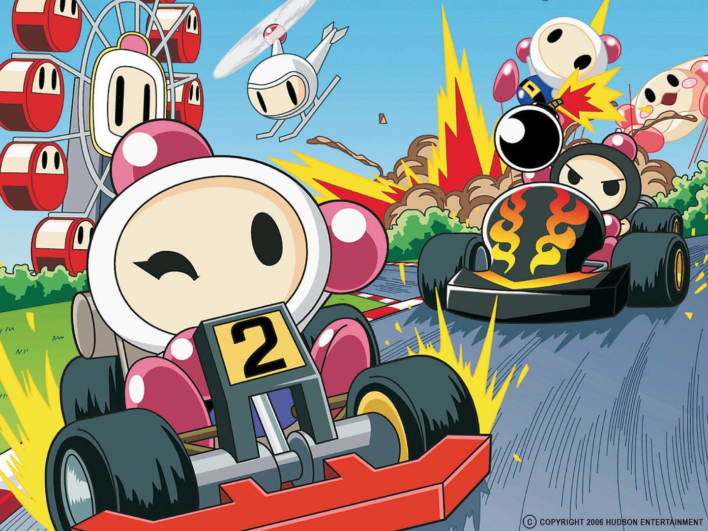 Arte - Bomberman Kart