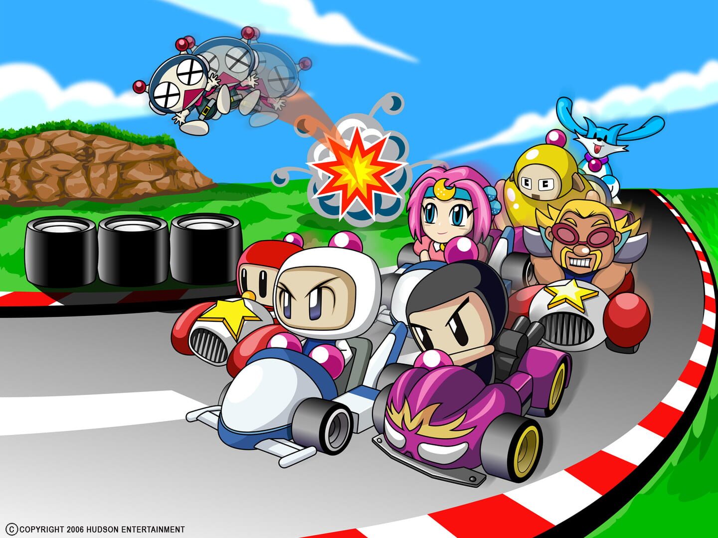 Arte - Bomberman Kart