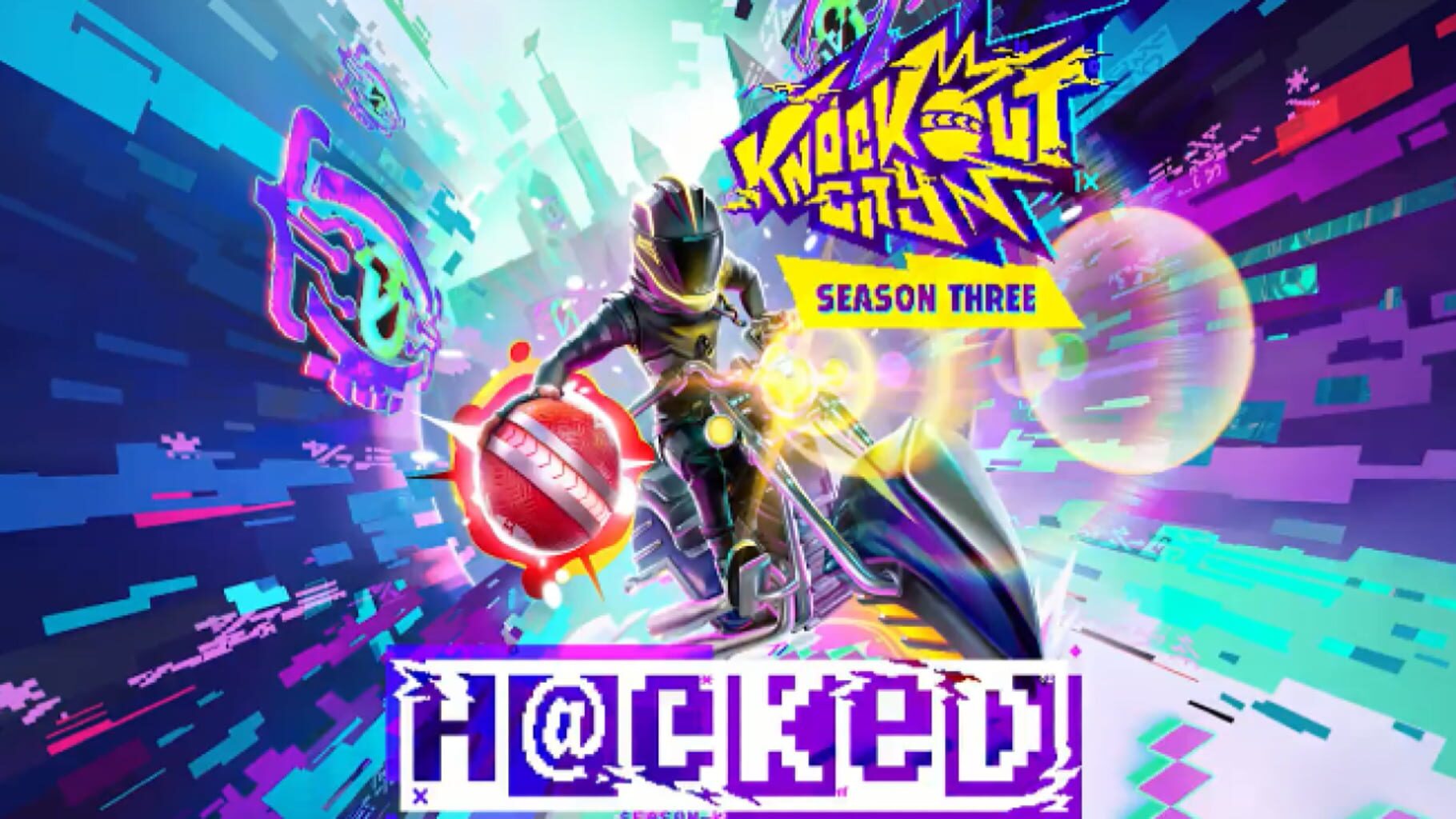 Knockout City: Season 3 - H@cked artwork